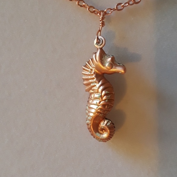 NWT Vintage Seahorse with patina Chocker - Picture 3 of 3